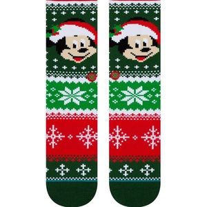 Stance Underwear & Socks - Stance Mickey Claus Crew Height Sock Stance Underwear & Socks - Stance Mickey Claus Crew Height Sock